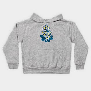 Primula Lace Blue Kids Hoodie